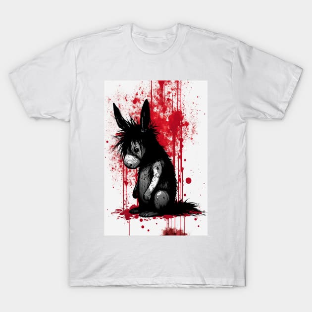 Emo Eeyore T-Shirt by TortillaChief